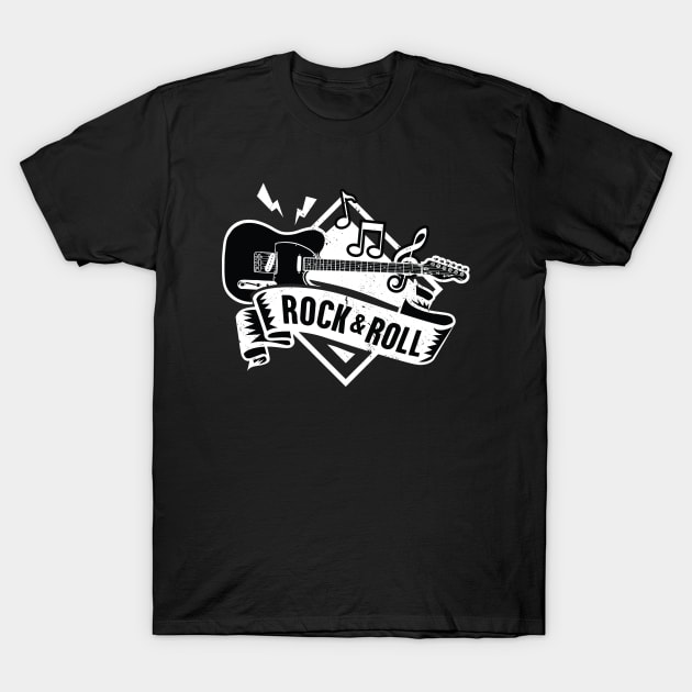 Rock and Roll T-Shirt by LR_Collections